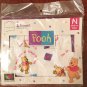 WINNIE POOH BABY BONNET Infant  100% Cotton Knit Cap  NEWBORN