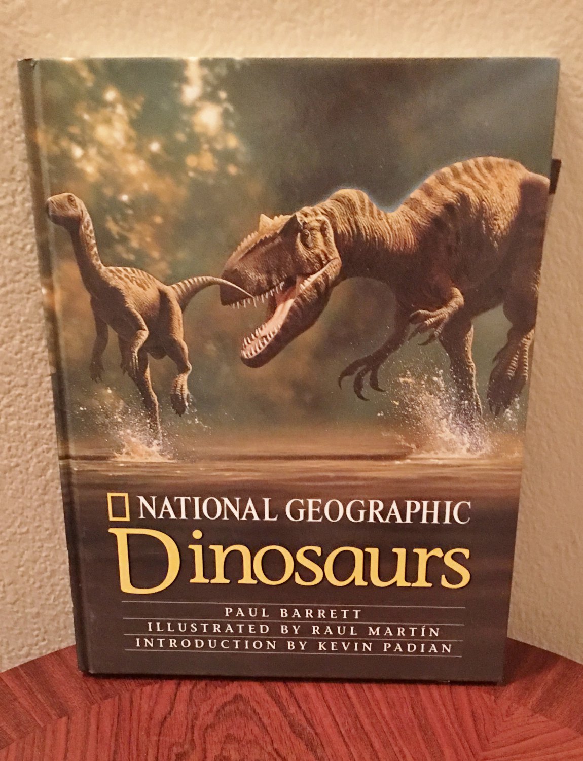 New NATIONAL GEOGRAPHIC DINOSAURS Hard Cover Coffee Table Book ...