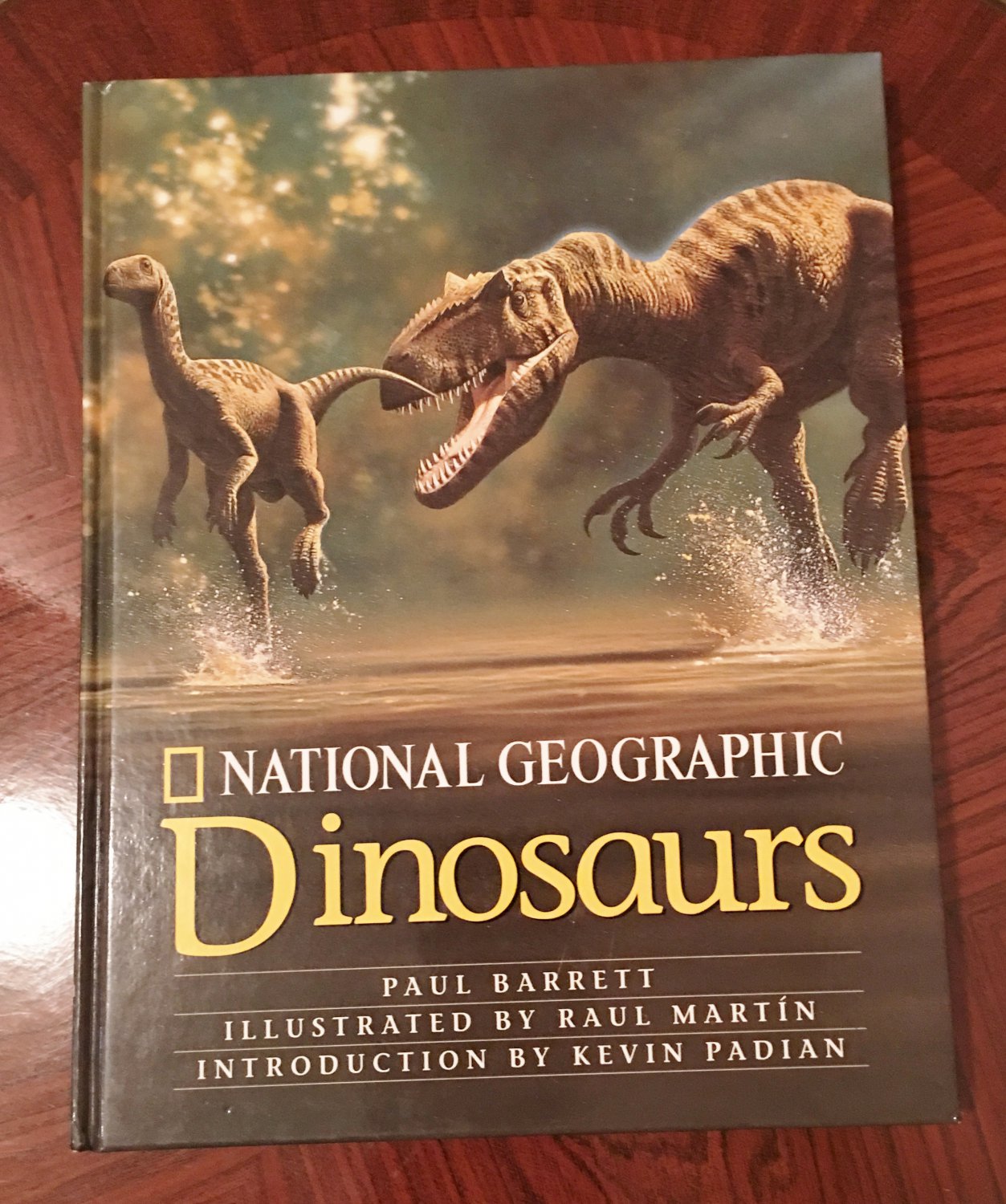 New NATIONAL GEOGRAPHIC DINOSAURS Hard Cover Coffee Table Book ...