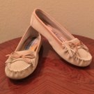NEW Tommy Hilfiger LOAFER MOCCASIN Ladies Shoes SIZE 11 M Tan Suede Flats