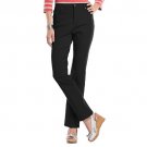 NEW Gloria Vanderbilt JEANS Amanda SIZE 16 LONG Stretch Denim BLACK Ladies Pants
