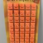 New LUMINARY PUMPKIN LIGHTS Indoor/Outdoor STRING OF 35 Super Bright Blinking