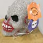 NWT HALLOWEEN GLITTER SKULL Scary Holiday Decoration Tabletop Battery Operated