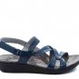 NEW Bare Traps SANDALS Jaycee Comfort Shoes SIZE 11  NAVY BLUE Leather