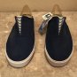 NWT Ladies SNEAKER MULES Athletic Shoes SIZE 11 NAVY BLUE Canvas Slip Ons
