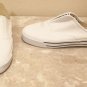 NWT Ladies SNEAKER MULES Athletic Shoes SIZE 11 WHITE Canvas Slip Ons