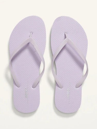 New LADIES Old Navy FLIP FLOPS Thong Sandals SIZE 9M LAVENDAR Shoes