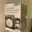 3M N95 8210V Box of 10 Respirator Masks Cool Flow Valve Exp 6/2025