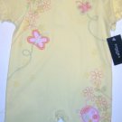 SONOMA GIRLS ROMPER AND BIB SIZE 3-6 MONTHS NWT