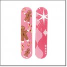 Avon Emery Board ~ Gingerbread Man ~  Flower ~  Avon Name ~ Random Pick