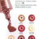 Avon BeComing Long Last Nail Gloss Polish Enamel Red Zone Discontinued