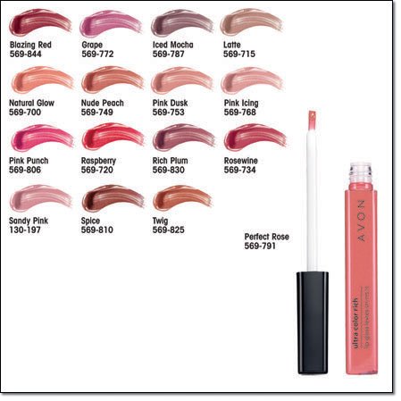 Avon Ultra Color Rich Liquid Lip Gloss ~ Twig ~ Discontinued