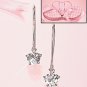 Avon Wire Heart Drop Earrings in Box ~ Clear Cubic - Silvertone ~ CZs Costume  Jewelry Christmas