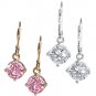 Avon Solitaire CZ Drop Earrings in Box ~ Clear Cubic - Silvertone ~ CZs Costume  Jewelry Christmas