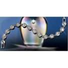 Avon Silvertone Tennis Bracelet Beautiful Jewelry location5