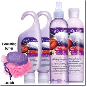 Avon 5 PIECE Naturals Sugar Plum And Vanilla Gift Set location112