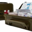 NEW Elite First Aid Military Style 8 Person 1st Aid Kit In Waterproof Box Case NEW Elite First Aid Military Style 8 Person 1st Aid Kit In Waterproof Box Case