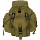 NEW Tactical Military Style Recon Mission 6 Compt MOLLE Butt Pack - COYOTE TAN