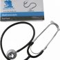 NEW Elite First Aid Black Dual Head Stethoscope for Medical EMS EMT Field Medics