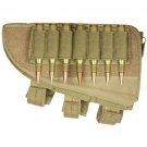 NEW - LEFT HAND Hunting Butt Stock SNIPER Rifle Ammo Cheek Rest Pouch COYOTE TAN NEW - LEFT HAND Hunting Butt Stock SNIPER Rifle Ammo Cheek Rest Pouch COYOTE TAN
