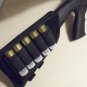 NEW - LEFT HAND Hunting Butt Stock Shotgun Ammo Cheek Rest Pouch SWAT BLACK
