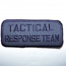 NEW Law Enforcement Military TACTICAL RESPONSE TEAM Subdued Urban Grey Blk PATCH
