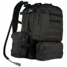NEW Advanced Hydro Assault Pack MOLLE Hiking Hunting Backpack w Bladder BLACK NEW Advanced Hydro Assault Pack MOLLE Hiking Hunting Backpack w Bladder BLACK