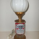 Vintage Breweriana 17" Budweiser King of Beers Metal and Glass Table Lamp WORKS Vintage Breweriana 17" Budweiser King of Beers Metal and Glass Table Lamp WORKS