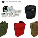 NEW Elite First Aid MOLLE Soldiers Tactical Medical IFAK Trauma KIT - MEDIC RED