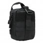 NEW Vism MOLLE Tactical Rip-Away Medical EMT EMS IFAK Survival Pouch 7x4x3 BLACK