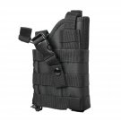 NEW - VISM Ambidextrous MOLLE Adjustable Small-Large Frame Pistol HOLSTER -BLACK NEW - VISM Ambidextrous MOLLE Adjustable Small-Large Frame Pistol HOLSTER -BLACK