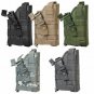 NEW - VISM Ambidextrous MOLLE Adjustable Small-Large Frame Pistol HOLSTER -BLACK