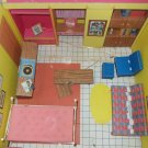 Vintage Original 1962 Barbie Fold Out Cardboard DREAM HOUSE by Mattel