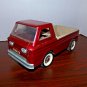 Vintage 1960s Structo Red Chevy Corvair Ramp Side Pickup Truck Pressed Steel Toy