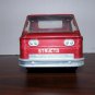 Vintage 1960s Structo Red Chevy Corvair Ramp Side Pickup Truck Pressed Steel Toy
