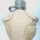 NEW Tactical Military 1qt Canteen Cover with Alice Clips and Side Pouch KHAKI TN