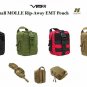 NEW Vism MOLLE Tactical Rip-Away Medical EMT EMS IFAK Survival Pouch 7x4x3 RED