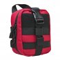 NEW Vism MOLLE Tactical Rip-Away Medical EMT EMS IFAK Survival Pouch 7x4x3 RED