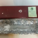 NEW Arthur Court Grapevine Aluminum Platter Deco Tray with Handles 19"x6" UNUSED