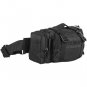 NEW Fox Tactical Military Style Deployment Utility MOLLE Waist Pouch Bag BLACK