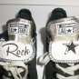 BLACK Converse Chuck Taylor All Star Women's Low Sneakers Double Tongue Size 7