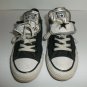 BLACK Converse Chuck Taylor All Star Women's Low Sneakers Double Tongue Size 7