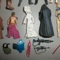Modern Kenner Star Wars Action Figure and Accessory Weapon Lot H with Boba Fett