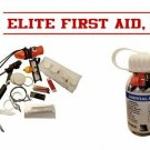 NEW Elite First Aid Compact Carry Bottle Survival Kit Camping Hiking Hunting Use NEW Elite First Aid Compact Carry Bottle Survival Kit Camping Hiking Hunting Use
