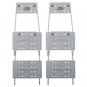 NEW Hyskore Versatile Gun Hanging System Long Gun Handgun Gun Storage Rack Gray