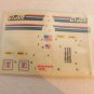 Vintage 1990 GI Joe Retaliator Attack Helicopter ORIGINAL Decal Sticker Sheet