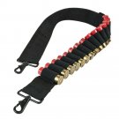 NEW Tactical Survival Hunting 15 SHOTGUN SHELL Bandoleer Ammo SLING - SWAT BLACK NEW Tactical Survival Hunting 15 SHOTGUN SHELL Bandoleer Ammo SLING - SWAT BLACK