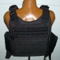 NEW Tactical Vital Modular MOLLE Plate Armor Carrier Vest - SWAT BLACK