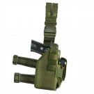 NEW Tactical Leg Thigh Drop Down Holster Med to Large Handguns Pistol OD GREEN NEW Tactical Leg Thigh Drop Down Holster Med to Large Handguns Pistol OD GREEN