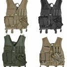 NEW Heavy Duty Military Assault Cross Draw MOLLE Tactical Vest OD OLIVE GREEN NEW Heavy Duty Military Assault Cross Draw MOLLE Tactical Vest OD OLIVE GREEN